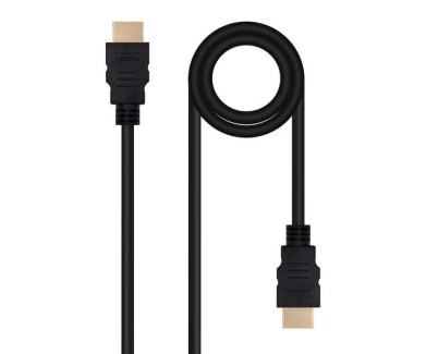 Nanocable Cable HDMI v2.0 Macho a HDMI v2.0 Macho 0.50m - 4K@60Hz 18Gbps - Color Negro