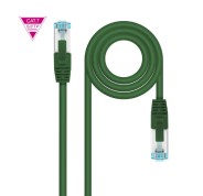 Nanocable Cable Red Cat.7 LSZH SFTP PIMF AWG26 50cm - Color Verde