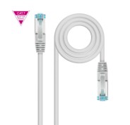 Nanocable Cable Red Latiguillo Cat.7 LSZH SFTP PIMF AWG26 25m - Color Gris