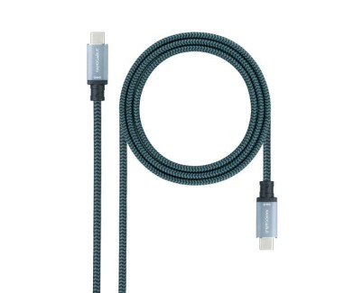 Nanocable Cable USB 3.1 Gen2 5A USB-C/M-USB-C/M 0.5m - Color Negro