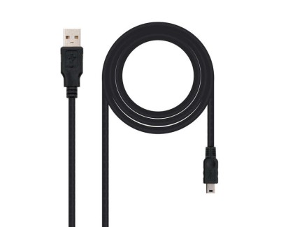 Nanocable Cable USB-A 2.0 Macho a Mini-USB Macho 0.50m