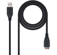 Nanocable Cable USB-A 3.0 Macho a Micro-USB 3.0 Macho 1m