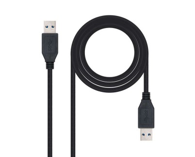 Nanocable Cable USB-A 3.0 Macho a USB-A Macho 1m