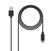 Nanocable Cable USB-C 2.0 Macho a USB-A Macho 1m