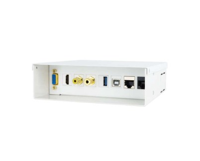 Nanocable Caja de Conexiones Multimedia de Pared VGA, HDMI, Jack3.5, RCA, USB 2.0 B, USB 3.0, 2x RJ-45