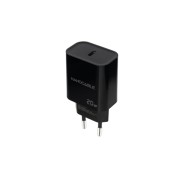 Nanocable Cargador de Pared USB-C/PD 20W - Color Negro
