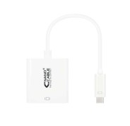 Nanocable Conversor USB-C A HDMI 4K - 15 CM - Color Blanco