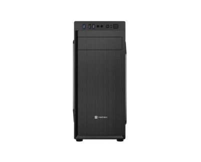 Natec Aracanta Caja Midi Tower Micro-ATX/ATX/Mini-ITX - 1xUSB 3.0 y 1xUSB2.0 - Compatible Kensington Lock - Color Negro