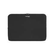 Natec Coral Funda par Portatiles de 15.6\" - Neopreno - Doble Cremallera - Delgada y Resistente - Color Negro