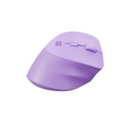 Natec Crake 2 Raton Optico Vertical Inalambrico - 2.400 dpi - Bluetooth + 2,4Ghz - 6 Botones - Color Lavanda
