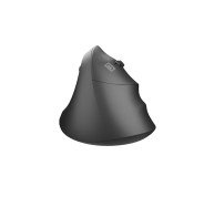 Natec Crake 2 Raton Optico Vertical Inalambrico - 2.400 dpi - Bluetooth + 2,4Ghz - 6 Botones - Color Negro