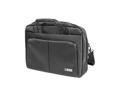 Natec Gazelle Maletin para Portatiles de 15,6\" - Multiples Bolsillos - Resistente a Salpicaduras - Gran Capacidad - Color Gris