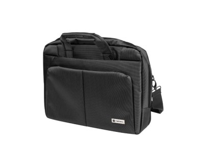 Natec Gazelle Maletin para Portatiles de 15,6\" - Multiples Bolsillos - Resistente a Salpicaduras - Gran Capacidad - Color Negro
