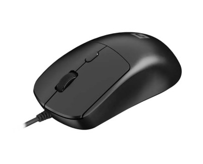 Natec Hawk 2 Raton Laser Ergonomico - 2400 dpi - Cable de 1,8 mtrs - 4 Botones - Color Negro
