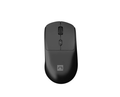 Natec Hawk 2 Raton Laser Inalambrico Ergonomico - 3200 dpi - Adaptador USB - 4 Botones - Color Negro
