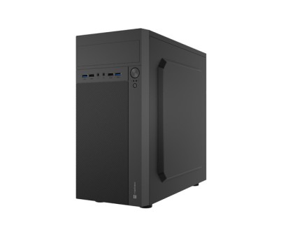 Natec Helix Caja Mini Torre MiniATX - Compatible Micro-ATX y Mini-ITX - 2xUSB 3.0, 2xUSB2.0 y 2xMiniJack - Color Negro