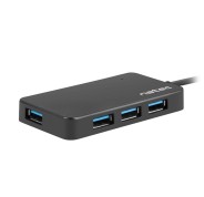 Natec Moth Hub USB - 4 Puertos USB 3.0 - Color Negro