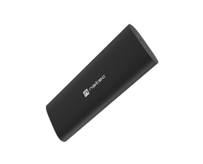 Natec Rhino M.2  Caja Externa para Discos SSD M.2 - NVME Lite - USB-C 3.2 - Compatible con Discos de Hasta 10TB - Color Negro
