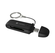 Natec Scarab C Lector de Tarjetas - SD,MICRO SD - USB-C  - Color Negro