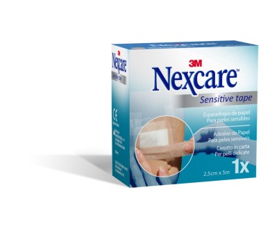Nexcare Sensitive Esparadrapo - 25mm x 5m - Color Piel