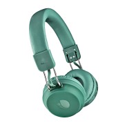 NGS Artica Chill Teal Auriculares Bluetooth 5.0 con Microfono - Diadema Ajustable - Almohadillas Acolchadas - Plegables - Autonomia hasta 25h - Manos Libres