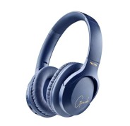 NGS Artica Greed Auriculares Bluetooth 5.1 con Microfono - Diadema Ajustable - Almohadillas Acolchadas - Autonomia hasta 46h - Manos Libres - Color Azul