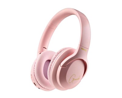NGS Artica Greed Auriculares Bluetooth 5.1 con Microfono - Diadema Ajustable - Almohadillas Acolchadas - Autonomia hasta 46h - Manos Libres - Color Rosa