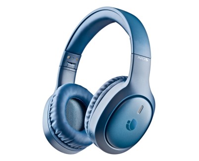 NGS Artica Tempest Auriculares Bluetooth 6.0 - Bateria Extraible - Plegable - Autonomia hasta 80h - Color Azul