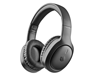 NGS Artica Tempest Auriculares Bluetooth 6.0 - Bateria Extraible - Plegable - Autonomia hasta 80h - Color Negro