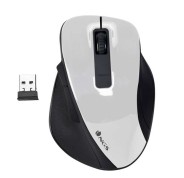 NGS Bow Raton Inalambrico USB 1600dpi - 4 Botones - Uso Diestro - Color Blanco/Negro