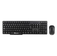 NGS Euphoria Kit Pack Teclado Inalambrico USB Portugues + Raton Inalambrico USB 1200dpi 3 Botones - Uso Ambidiestro