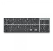 NGS Fortune-BT Teclado Multidispositivo Inalambrico USB Bluetooth - Layout Frances - Silencioso - Teclas X-Type - Bateria Recargable