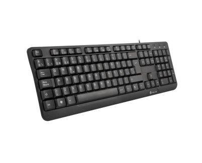 NGS FunkyV3 Teclado Multimedia USB - 12 Teclas Multimedia - Cable de 1.40m - Color Negro