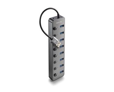 NGS IHUB8  Hub USB 3.0 - 8 Puertos USB 3.0 con Interruptores - Hasta 5Gbps