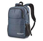NGS Monray Sacks Charter Mochila para Portatil hasta 15.6\" - Suave Acolchado Interno - Bolsillo Central y Laterales - Tirantes Acolchados y Ajustables -