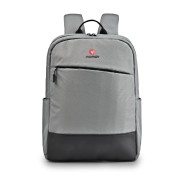 NGS Monray Sacks Venture Mochila para Portatil hasta 15.6\" - Suave Acolchado Interno - Resistente al Agua - Bolsillo Exterior + 2 Bolsillos Laterales - Color Gris