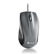 NGS Musk Raton USB 1200dpi - Laser - 3 Botones - Uso Ambidiestro - Color Negro