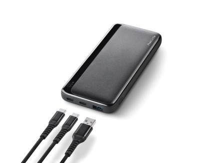NGS QUIZ 10 Powerbank 10000mAh - 22.5W - PD 3.0 - QC 3.0 - 2x USB-C, 1x USB-A - Color Negro