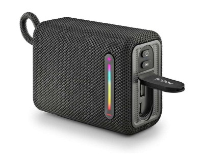 NGS Roller Furia 1 Altavoz Bluetooth 15W TWS - Autonomia hasta 9h - Resistencia al Agua IPX6 - Color Negro