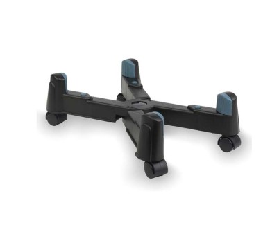 NGS Soporte Movil para CPU - Ajustable hasta 25 cm - Hasta 20 kg - Negro