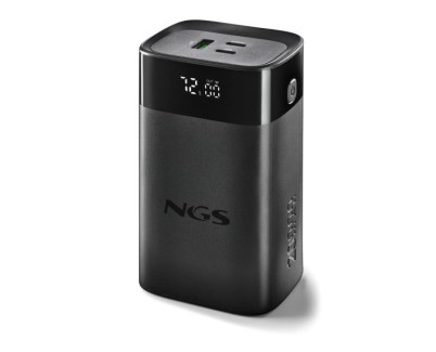 NGS TWIX20 Powerbank 20000mAH 65W PD y QC - USB-A, USB-C - Color Negro