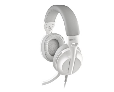 NGS VOX805-C Auriculares USB-C con Microfono - Microfono Regulable y Plegable - Tecnologia de Filtrado de Ruidos - Almohadillas y Diadema Acolchadas - Control en Cable - Cable de 2m - Color Blanco
