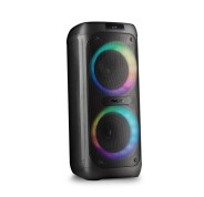 NGS Wild Banger 2 Altavoz Portatil 160W TWS Bluetooth 5.3 - Autonomia hasta 4h - USB y Aux In - Iluminacion LED - Color Negro