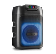 NGS Wild Club Altavoz Portatil 80W TWS Bluetooth 5.2 - Iluminacion Laser al Ritmo de la Musica - USB, TF y Aux In - Autonomia hasta 6h - Color Negro