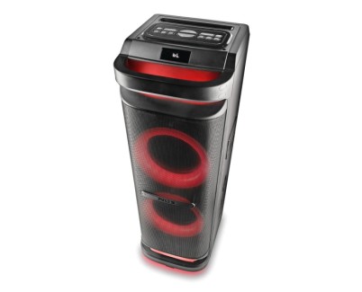 NGS Wild Space 3 Altavoz DJ 4000W Bluetooth 5.3 con Woofer 10\" - USB y AUX - Iluminacion LED - Mando a Distancia - Color Negro