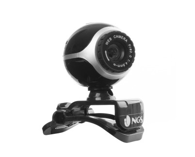 NGS XpressCam 300 Webcam 8MP - Microfono Integrado - USB, Jack 3.5mm