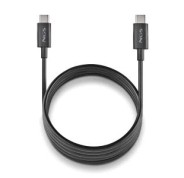 NGS ZYRO 60W-1 Cable USB-C a USB-C - Cargar Rapida - 480 Mbps - 15W - 1 Metro - Color Negro