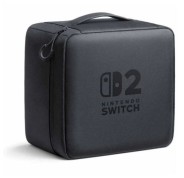 Nintendo Maletin de Viaje para Consola Nintendo Switch 2 - Proteccion Efectiva contra Golpes - Capacidad para 6 Tarjetas - Compartimentos para Accesorios - Color Negro