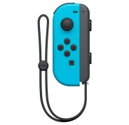 Nintendo Mando Joy-Con Izquierdo para Nintendo Switch - Vibracion HD - Sensor de Movimiento - Acelerometro y Giroscopio - Conectividad Bluetooth - Color Azul Neon