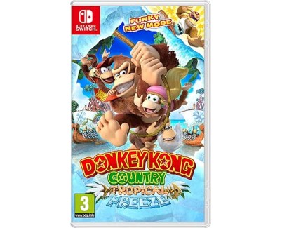 Nintendo Videojuego Donkey Kong Country: Tropical Freeze para Consola Nintendo Switch - Genero Plataformas/Aventura - PEGI 3